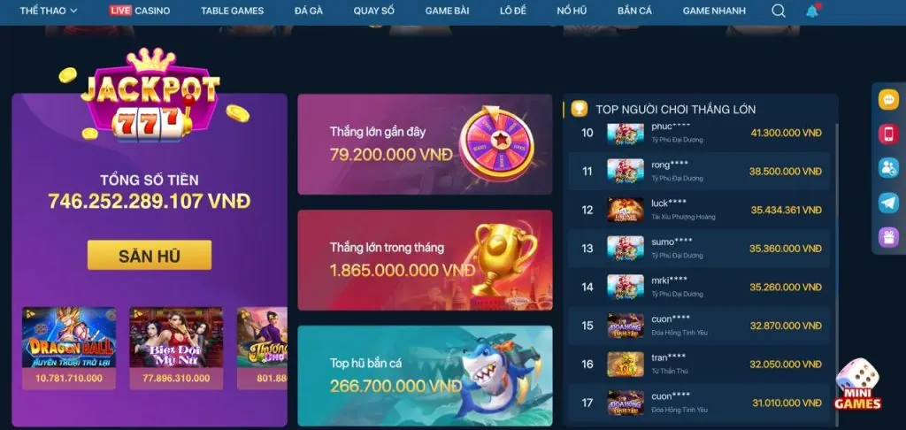 Biểu đồ cấp độ VIP tại UE9